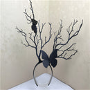 Giant Luxury Christmas Adult Elk Reindeer Antlers Headband Props Decoration