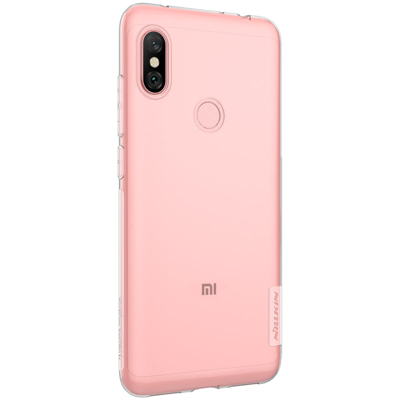 NILLKIN Transparent Shockproof Soft TPU Back Cover Protective Case for Xiaomi Redmi Note 6 Pro