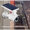 Solar Charging Waterproof IP66 8 LED Outdoor Garden Simulation Dummy Not Real Camera Villa Lawn Induction Street Wall Lamp Wall LED Night Light