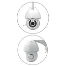 Outdoor Wifi Surveillance Camera H.264 Video Recording Infrared Night Vision IP66 Two-Way Voice Alarm Camera