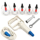 5 Cans Chinese Medicine Cupping Vacuum Kit Meridian Pumping Set