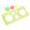 1 Pc Multi-functional Puzzle Ruler Set Spirograph Geometric Painting Template Ruler Drafting Tools For Students Drawing Toys Children Learning Art Tools