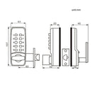 Mechanical Door Lock Keyless Keypad Digit Combination Lock Digital Password Code