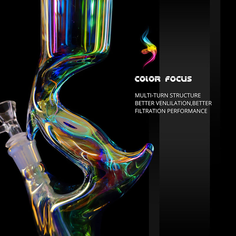 Beaker Glass Joint Pipes Bubblers for Smoking Recycler T obacco Glass Water Recycler H ookah Pen