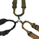 Outdoor Multifunctional Tactical Belt Nylon Belt Buckle Belt Hanging Rope Camping Elastic Adjustable Bungee Sling