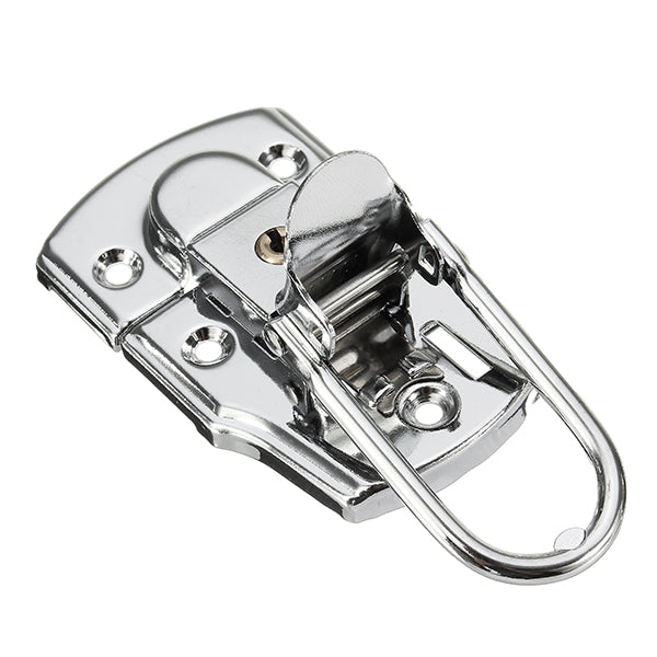 6405B 7645mm Chrome Plated Drawbolt Closure Latch Case Latch Key Locking
