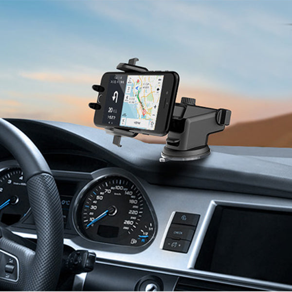 BENHONG Universal Car Air Vent Mount Front Glass Sucker Desk Stand Holder for Phone 3-6.5 inches