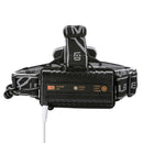 OUTERDO USB Rechargeable Headlamp Battery Work Lamp Camping Hunting Emergency Lantern
