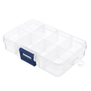 8 Grid Adjustable Electronic Components Project Storage Assortment Box Bead Organizer Jewelry Box Plastic Storage Case