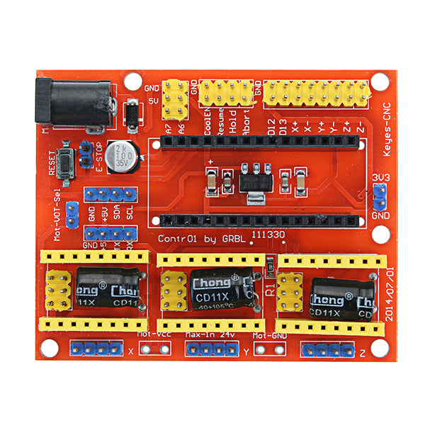 Geekcreit CNC Shield V4+ With Nano 3.0 A4988 Stepper Motor Driver Board For Arduino - products that work with official Arduino boards