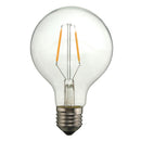 Dimmable E27 2W Warm White COB LED Filament Retro Edison Incandescent Light Bulb AC110V/220V