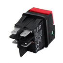 KEDU HY52 250V 12A 4Pins Electric Push Button Switch For Mechanical Device