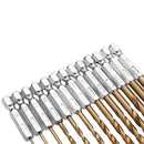 Drillpro 13pcs 1.5-6.5mm 1/4 Inch Hex Shank High Speed Steel Twist Drill Bit Set