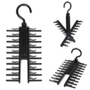 360 Degree Rotatable Adjustable Belt Hanger Tie Rack Scarf Holder
