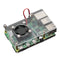 Transparent 2-Layer Acrylic Shell Support Fan for Raspberry Pi 4B 3D Printer