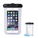 Universal PVC IPX8 Waterproof Clear Tough Screenn Phone Case Under Water Dry Bag Surfing Swimming Bag