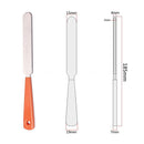 Guitar Fret Crowning Luthier File Stainless Steel Narrow Dual Cutting Edges Tool