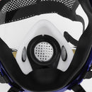 Full Face Gas Mask Silicone Facepiece Respirator Painting Spraying for 3M 6800