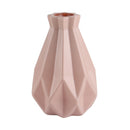 Origami Plastic Vase Imitation Ceramic Plastic Flower Pot Home Decoration