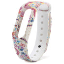 TPU Replacement Silicone Wrist Strap WristBand Bracelet Watch Strap for Xiaomi Miband 2