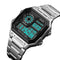 SKMEI 1335 Digital Watch Men Chronograph Alarm Watch Fashion Style Stainless Steel Sport Watch