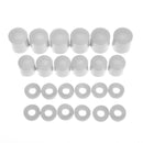 6/9 Hooks Stand Coat Rack Tree Hat Jacket Umbrella Cloth Hanger Holder Metal Storage