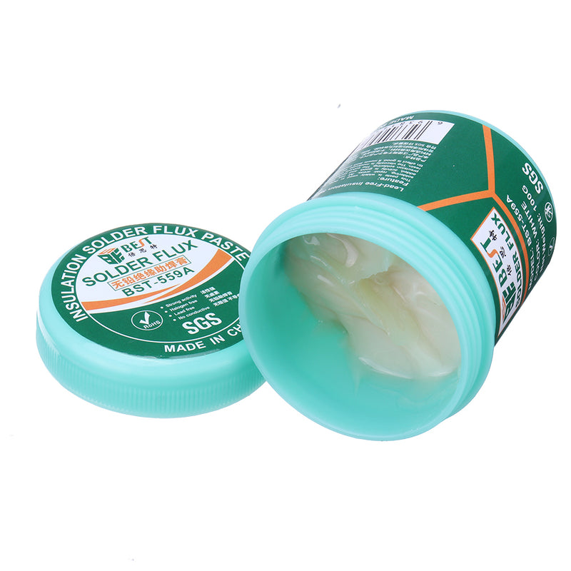 BEST BST-559A 100g Insulation Solder Paste Flux BGA PCB IC Parts Welding Soldering Gel Tool