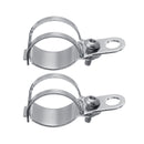 28mm to 43 mm Motorcycle Headlight Mounting Bracket Metal Chrome