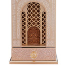 Hand Painted Middle East Style Wooden Metal Incense Burner Tower Holder