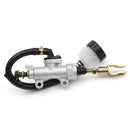 Rear Foot Brake Master Cylinder Pump 4.5mm Hole Pitch Motorcycle Go Kart