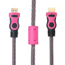 3D HD HDMI Male-Male Audio Cable Double Magnet Ring HDMI Cable For TV