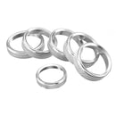 6Pcs Air Conditioner & Audio Switch Knob Car Decorative Ring Cover Trim For Ford F150 16-18