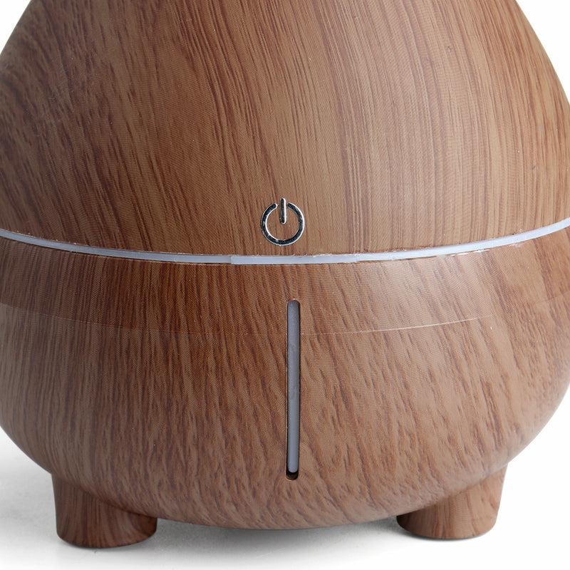 Touch LED Air Humidifier Aroma Essential Oil Diffuser 200ml Ultrasonic Cool Mist Humidifier with Color LED Lights