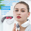 Intelligent Neck Meridian Electric Massager Electrotherapy Cervical Spine Instrument Pulse Vibration Kneading