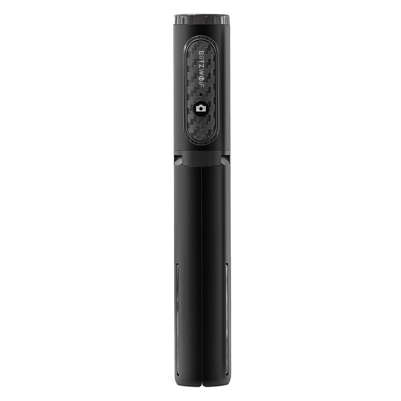 BlitzWolf BW-BS10 All In One Portable bluetooth Selfie Stick Hidden Phone Clamp with Retractable Tripod