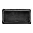40x80/50x100/50x80mm Rectangle Tubing Blanking Plastic End Cap Cover Pipe Hole Insert Finishing Plug