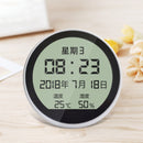 Portable Digital High Precision Electronic Thermometer Hygrometer Time display