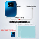 AC/DC Mute Portable Waterproof Fish Tank Oxygen Air Pump USB   Aquarium Air Compressor for Fish