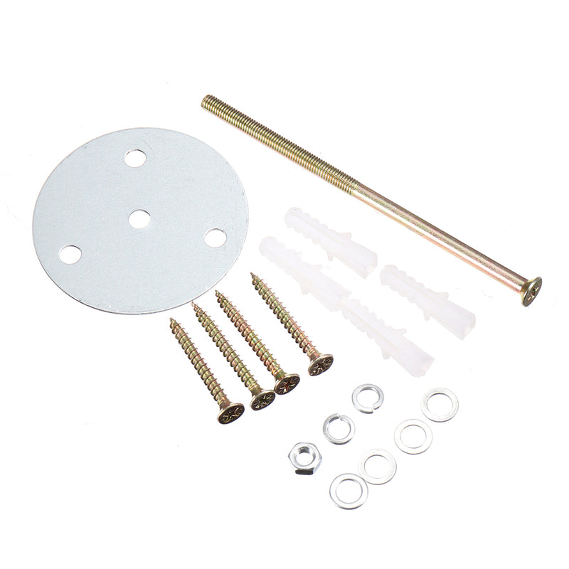 KCASA LK-10 4 Digit Combination Lock Box Key Storage Lock Box Wall Mounted Security Door Lock