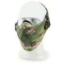 WoSporT Camouflage Half Face Mask For Airsoft CS Paintball Tactical Military Costume