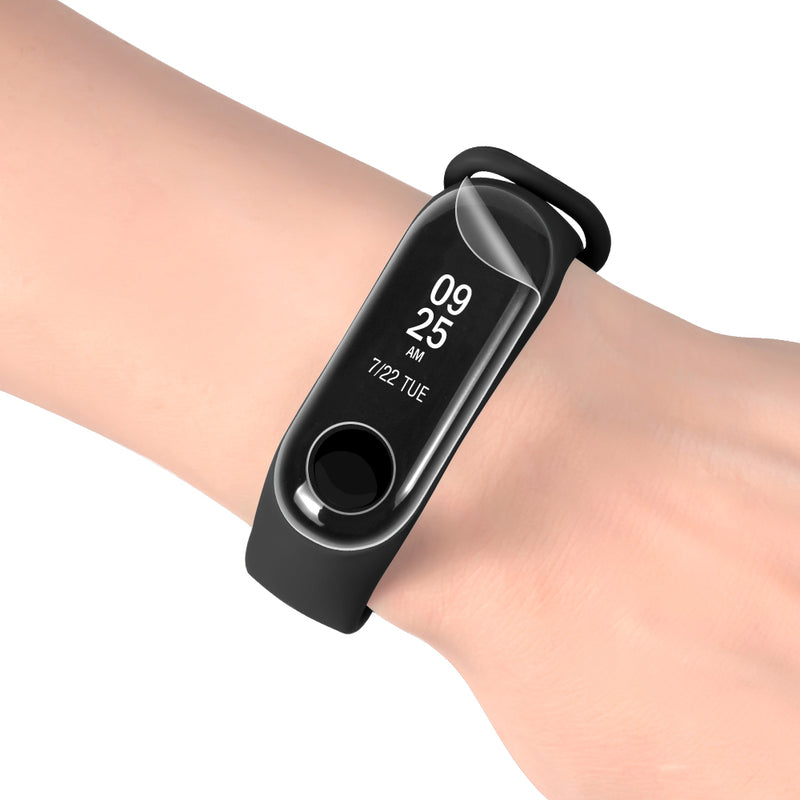 2Pcs High Definition Watch Screen Protector Scratch Proof Waterproof Protector for Xiaomi Miband 3