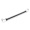12W 36 LED Aquarium Fish Tank Light Panel Blue+White Lamp Adjustable Aluminum