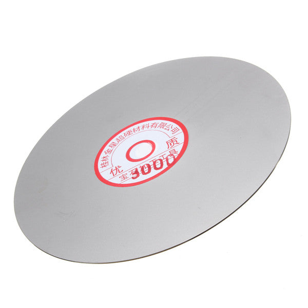 3pcs 6 Inch 600 1500 3000 Grit Diamond Coated Wheel Polishing Disc