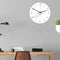 Loskii CC065 Creative Wall Clock Mute Wall Clock Quartz Wall Clock For Home Office Decorations