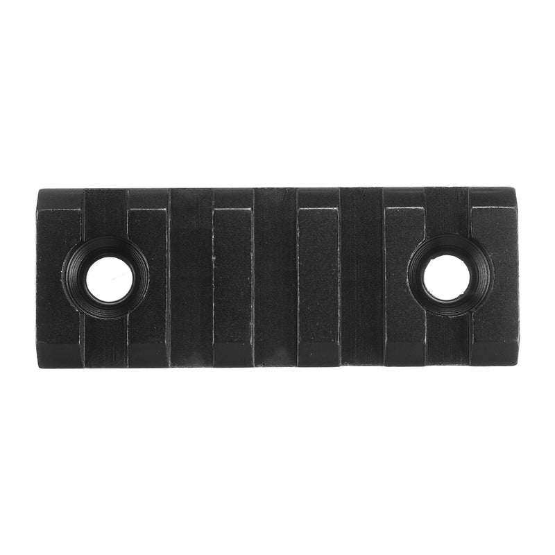 2.17 inch Keymod 5 Slot Black Matte Picatinny Weaver Rail Handguard Section