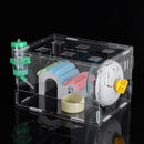 Hamster Acrylic Cage Clear 1 Layer Mice Mouse Gerbil Castle Rat House Toy Pet Bed