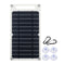 6V 10W 1.5A Portable Monocrystalline Solar Panel Slim & Light USB Charger Charging Power Bank Pad