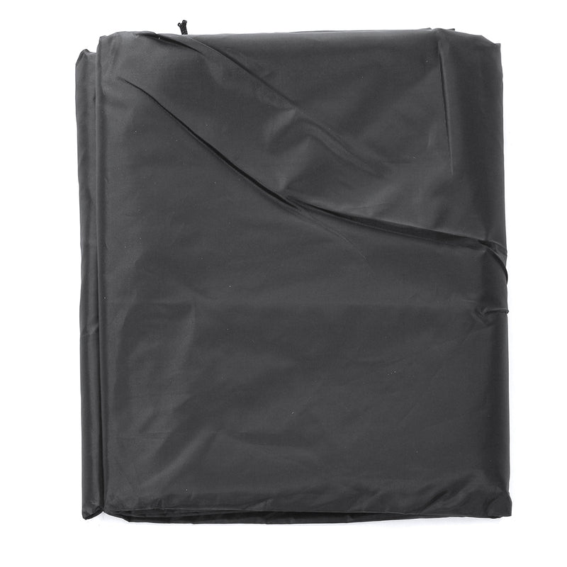 183x66x130cm Black Heavy Duty BBQ Grill Gas Barbecue Waterproof Cover Outdoor Rain Protector