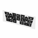 Replacement Dash Climate Control Car Stereo Panel Button Repair Decal Kit For BMW 7 Series