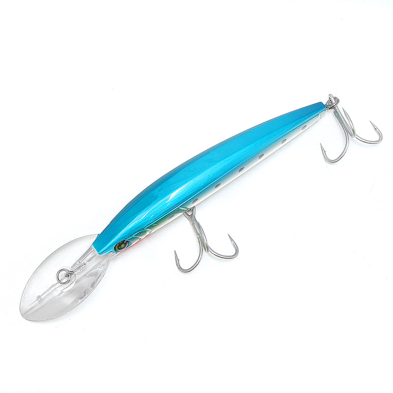 ZANLURE 10PCS Top Fishing Lures Big Fishing Bait 17cm/27g Fishing Lure Fishing Tackle 10 Colors Baits Kits with 2 Treble Hooks
